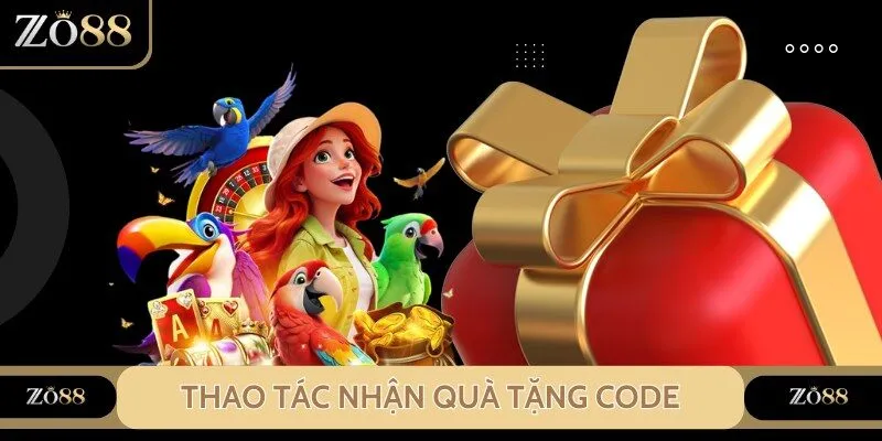 Làm thế nào để nhận giftcode ZO88 mới nhất?